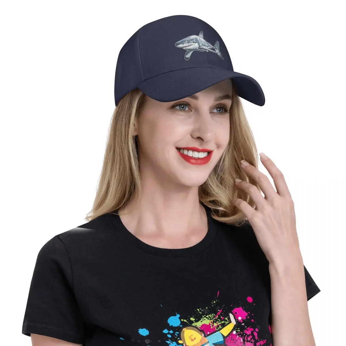 shark cap hat