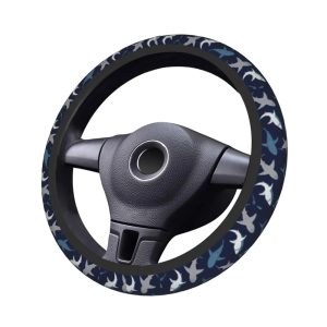 shark car steering wheel cover 14 15in