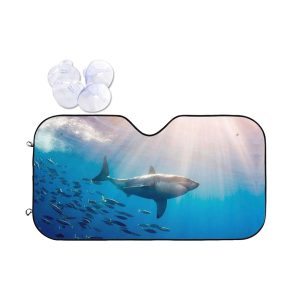 shark car windshield sun shade