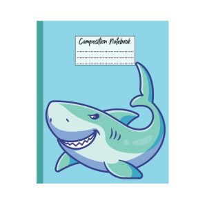 shark composition notebook