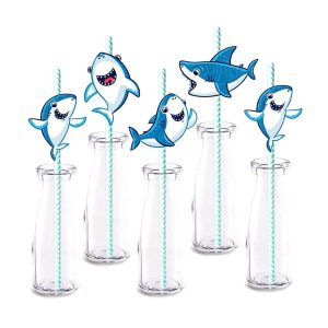 shark disposable straws
