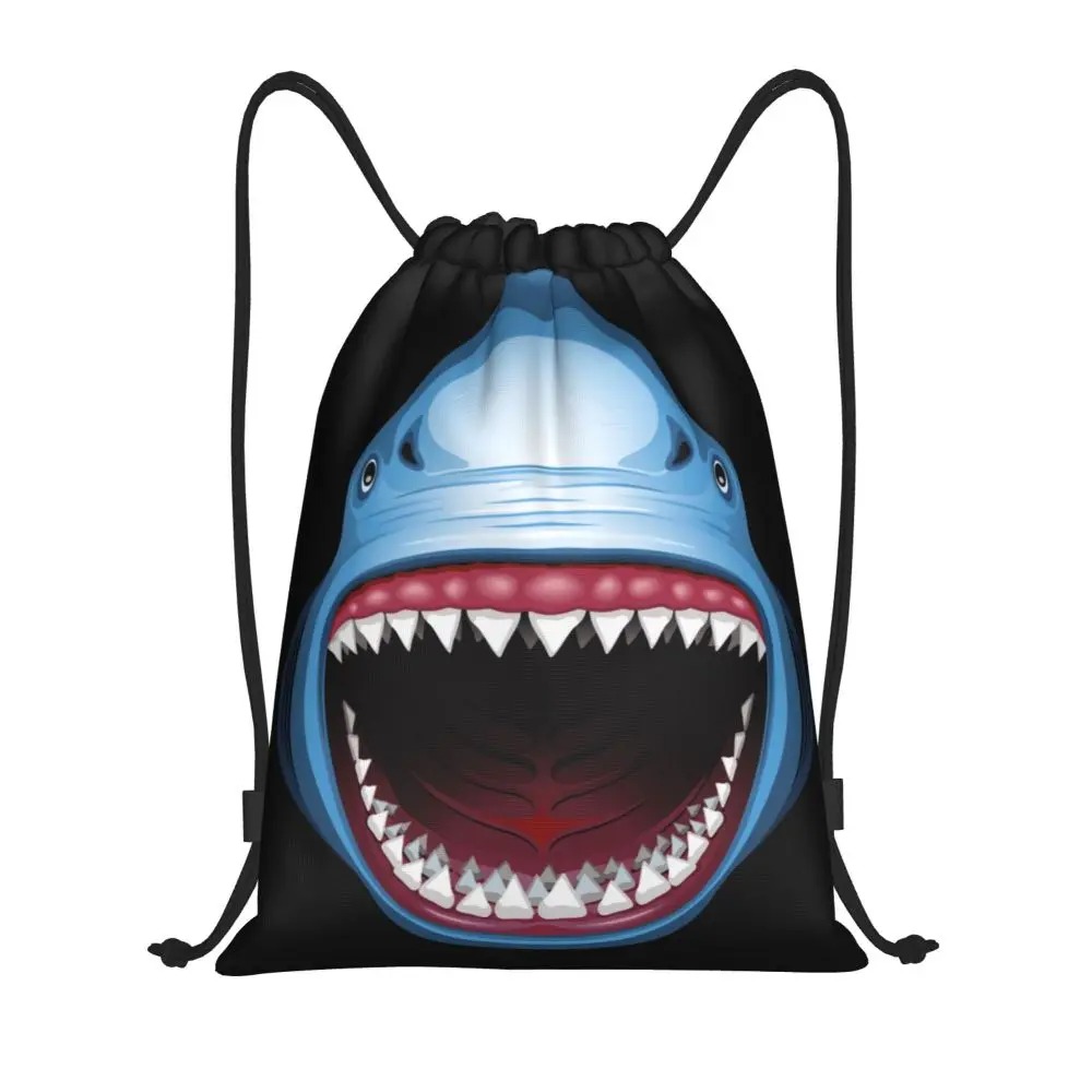 shark drawstring bag