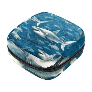 shark napkin pouch