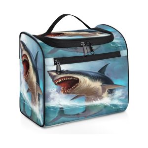 shark toiletry travel bag