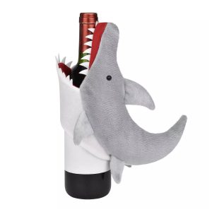 shark wine bottle cover